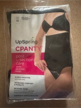 CPANTY Post C-Section High-Waist Recovery Brief in Black